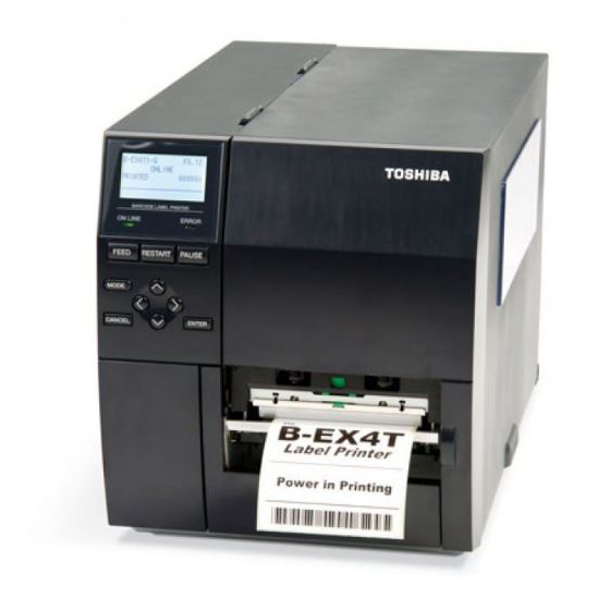 Toshiba B-EX4T1 TT 203dpi Endüstriyel Barkod Yazıcı
